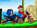 Laro Mario Vs Sonic Racing