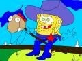 Laro Cowboy Spongebob Coloring