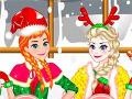 Laro Elsa And Anna Christmas Day