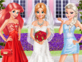 Laro Frozen And Ariel Wedding