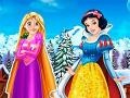 Laro Rapunzel And Snow White Winter Dress Up