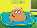 Laro Pou Baby Bathing