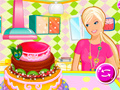 Laro Barbies Birthday Cake