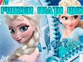 Laro Frozen Math Quiz