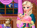 Laro Elsa Baby Caring