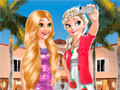 Laro Frozen And Rapunzel Fashion Selfie
