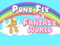 Laro Pony fly in a fantasy world