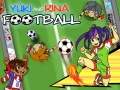 Laro Yuki and Rina Football