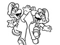 Laro Mario Coloring For Kids