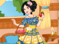 Laro Snow White Patchwork Dress