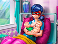 Laro Dotted Girl Twins Birth