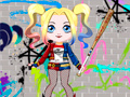 Laro Cute Harley Quinn Dress Up