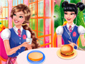Laro Princesses Burger Cooking