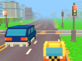 Laro Pixel Road Taxi Depot