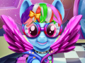 Laro Rainbow pony real haircuts