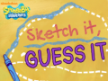 Laro Spongebob squarepants sketch it, guess it
