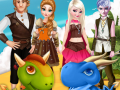 Laro Disney Couple And Dragons 