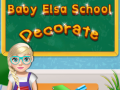 Laro Baby Elsa School Decorate