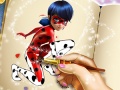 Laro Dotted Girl Coloring Book