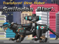 Laro Transform! Dino Robot Smilodon Black