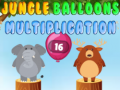 Laro Jungle balloons multiplication