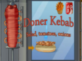 Laro Doner Kebab Salad, Tomatoes, Onions