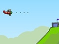 Laro Red biplane