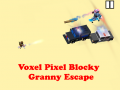 Laro Voxel Pixel Blocky Granny Escape