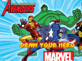 Laro Marvel Draw Your Hero