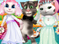 Laro White Kittens Bride Contest