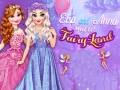 Laro Elsa and Anna Sent to Fairyland