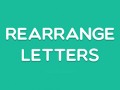 Laro Rearrange Letters