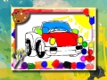 Laro Cartoon Cars Coloring Book