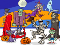 Laro Find 5 Differences Halloween