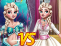 Laro Elsa Mermaid Vs Princess