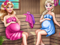 Laro Cute Mommies Pregnant Sauna