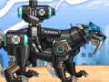 Laro Combine!  Dino Robot 5 Smilodon Black Plus