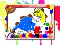 Laro Dinosaur Coloring Book