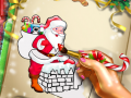 Laro Santa Christmas Coloring