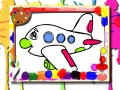 Laro Airplane Coloring Book