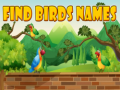 Laro Find Birds Names