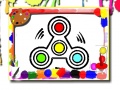 Laro Fidget Spinner Coloring Book