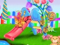 Laro Candy Garden Cleaning