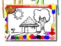 Laro Back To School: House Coloring Book
