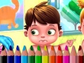 Laro Back To School: Baby Coloring Book