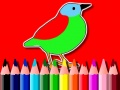 Laro Back To School: Birds Coloring Book