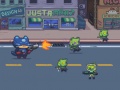 Laro Cat Gunner vs Zombies