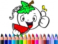 Laro Back To School: Vegy Coloring Book