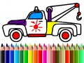 Laro Back To School: Trucks Coloring