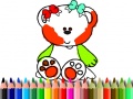 Laro Back to School: Sweet Bear Coloring